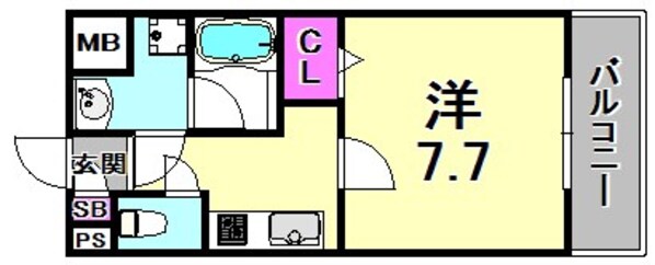 メゾンhanahanaの物件間取画像